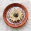 Sunflower Diya Candle