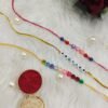 Personalized Name Rakhi | Handmade Alphabet Bead Rakhi for Brother | Custom Raksha Bandhan Rakhi