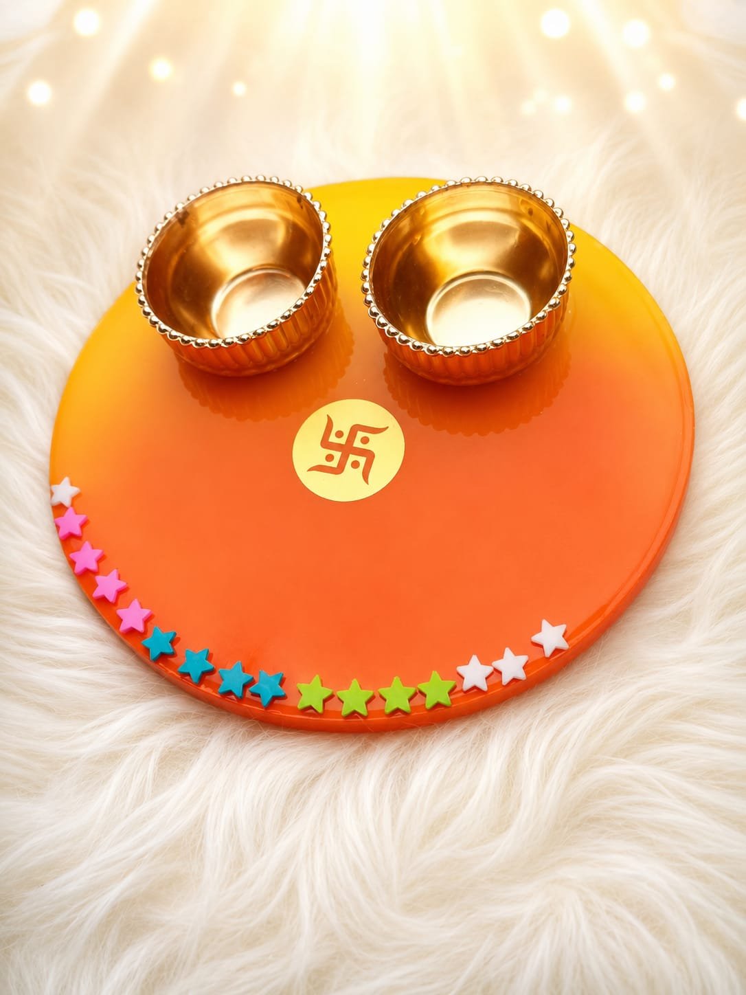 Resin Puja Thali